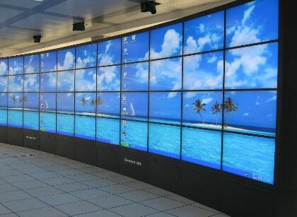 液晶拼接屏圖片：液晶拼接方案如何選呢